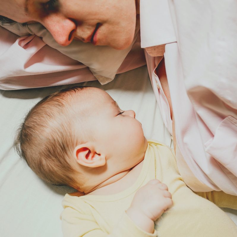 The Pros and Cons of Sleeping on a Shared Bed with Your Baby A Muffin in the Oven